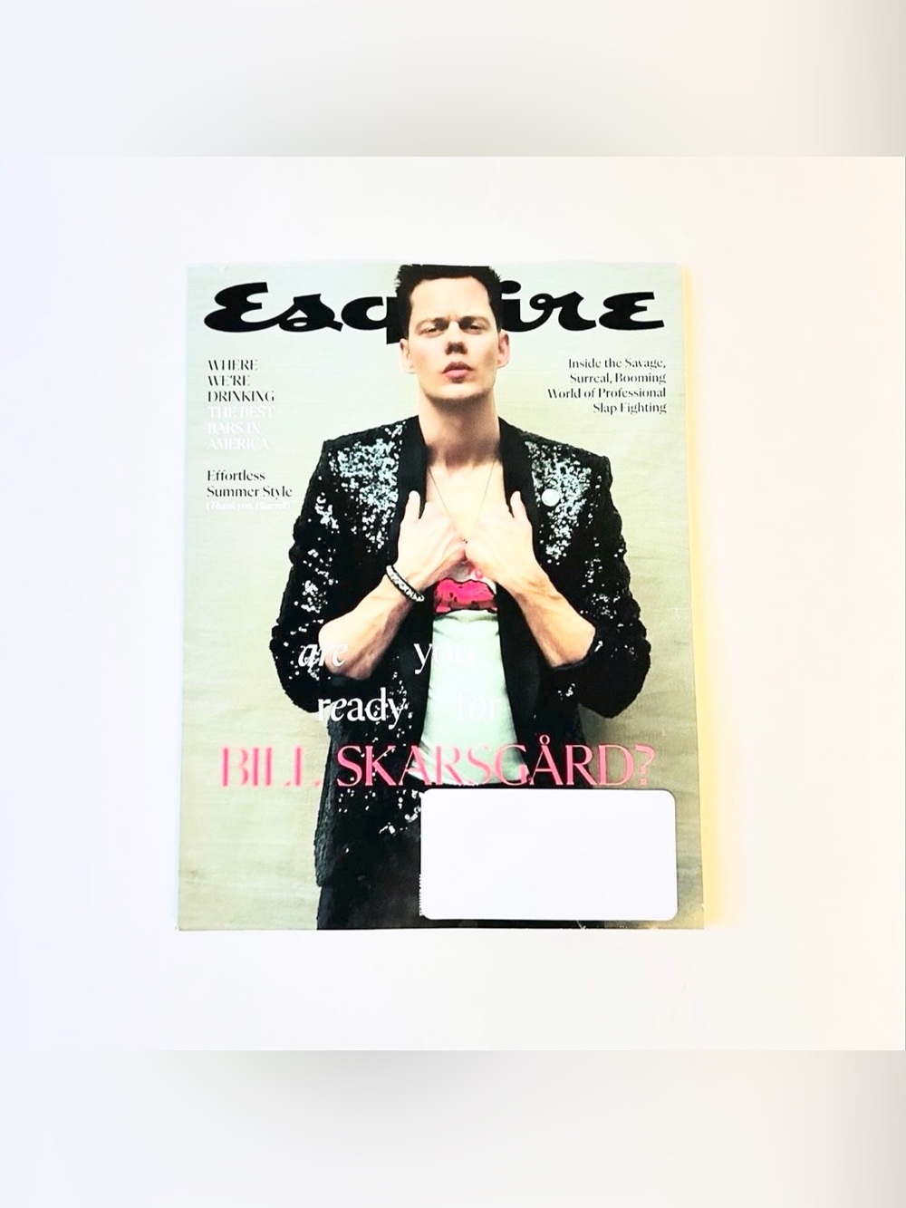 ⭐️5 For 25⭐️ Esquire Magazine - Summer 2024 - Bill Skarsgard